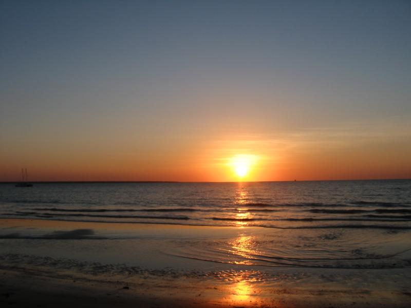 ellie4.JPG - Ellie Zonsondergang op vakantie
