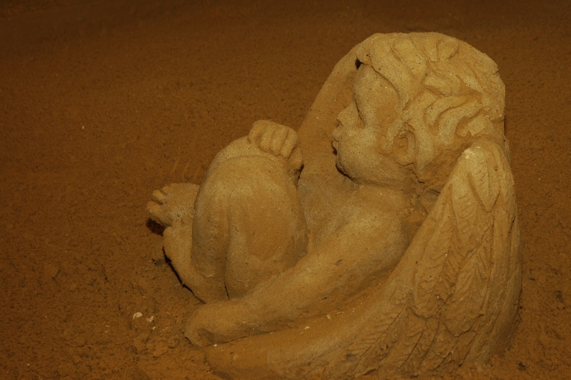 DSC_1098.JPG - Zandsculpturen Wilhelminagrot