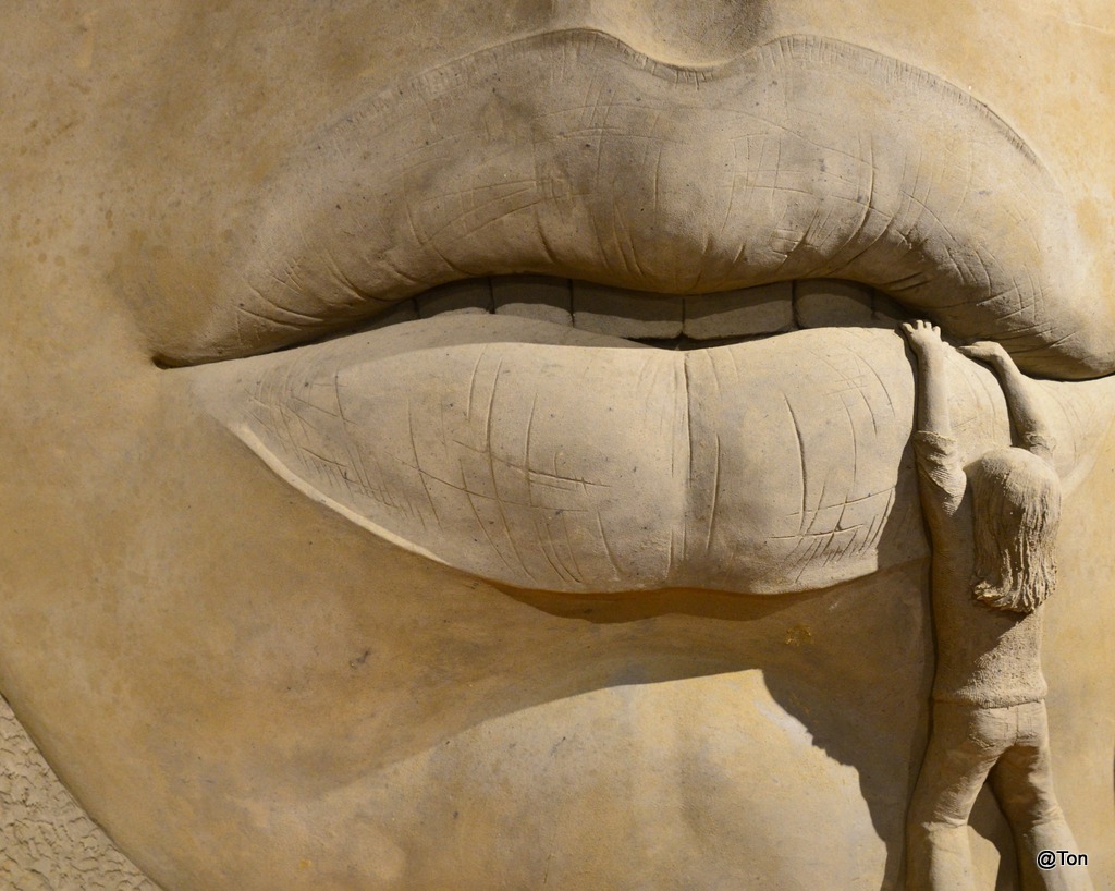 DSC_1867.JPG - aan iemands lippen hangen...